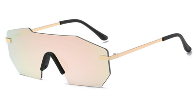 Слънчеви дамски очила с огледални стъкла