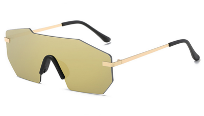 Слънчеви дамски очила с огледални стъкла