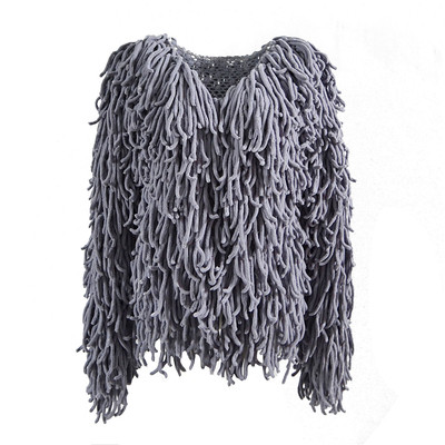 Много стилно и актуално дамско яке с реснички - 5 цвята