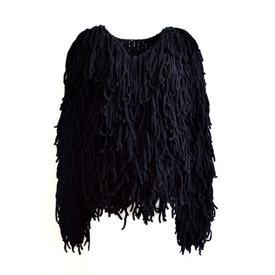 Много стилно и актуално дамско яке с реснички - 5 цвята