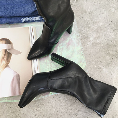 Дамски боти с висок ток - 4 модела