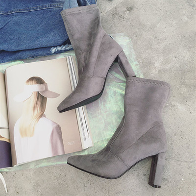 Дамски боти с висок ток - 4 модела