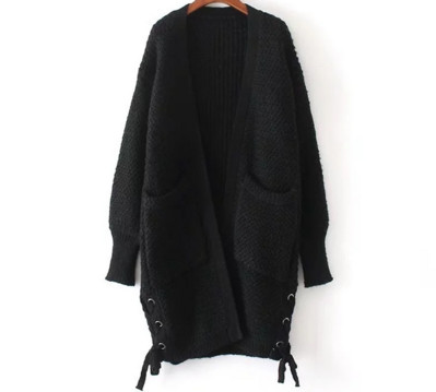 Дамска ежедневна жилетка с големи джобове