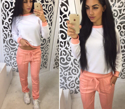 Много удобен дамски спортен комплект от 2 части,4 цвята