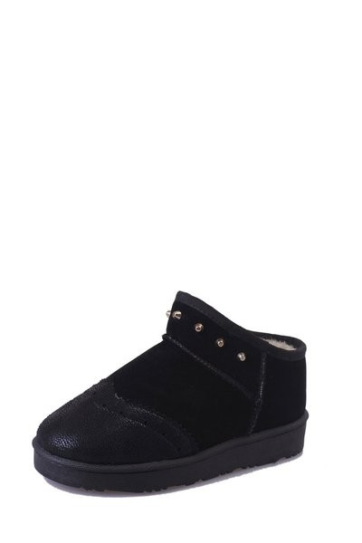 Топли дамски боти в няколко цвята с декорация нит