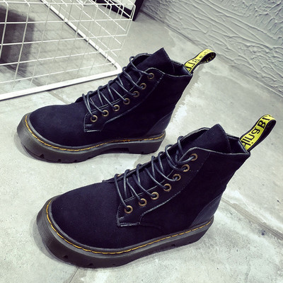 Зимни устойчиви дамски ретро боти в три цвята