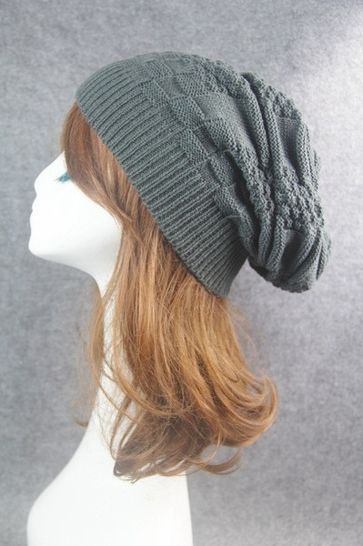 Унисекс зимна шапка модел "чорап"