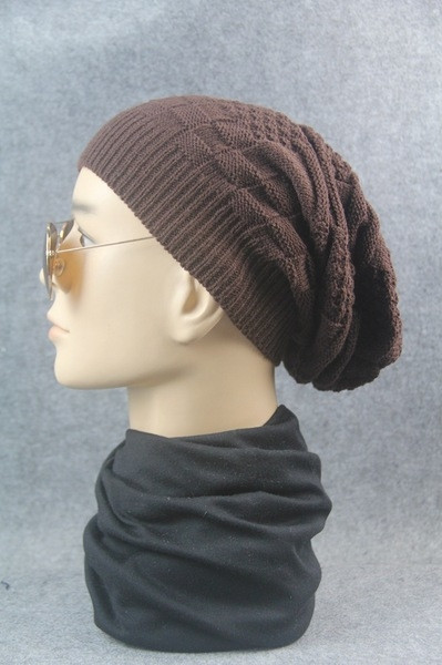 Унисекс зимна шапка модел "чорап"