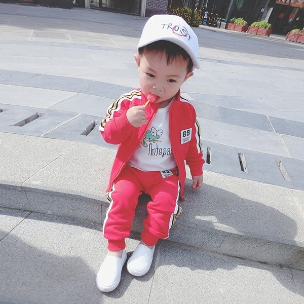 Спортен детски анцуг за момчета в различни цветове