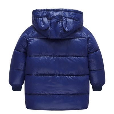 Дебело зимно детско яке за момчета и момичета в три цвята