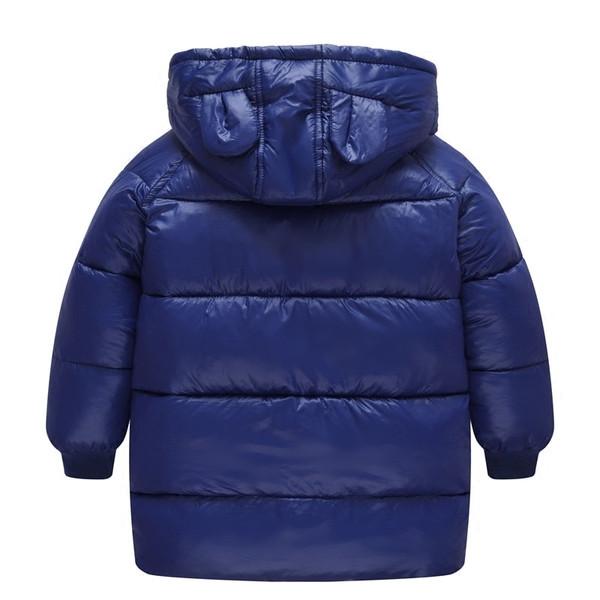 Дебело зимно детско яке за момчета и момичета в три цвята