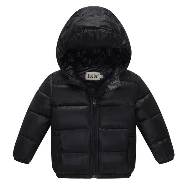 Детско яке в семпъл дизайн с качулка в много цветове