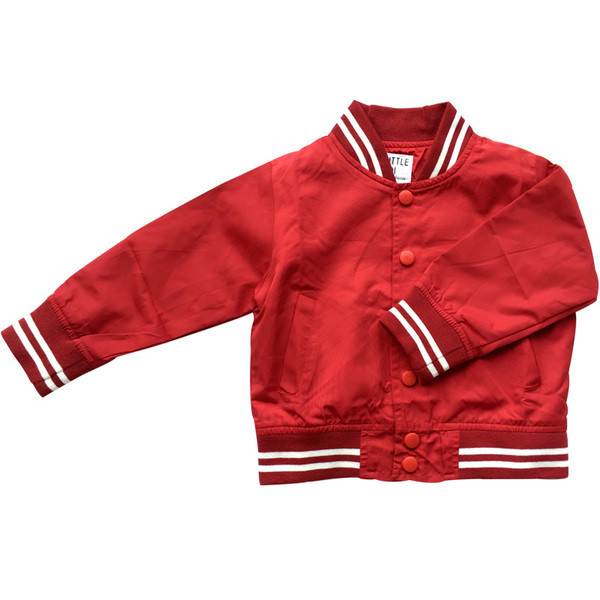 Бейзболно детско яке за момчета, подходящо за ежедневие