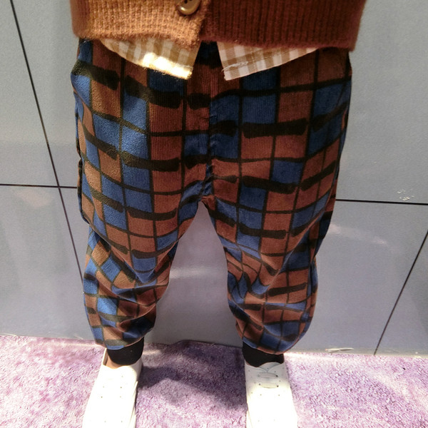 Αθλητικά κομψά παιδικά παντελόνια με ελαστική ζώνη