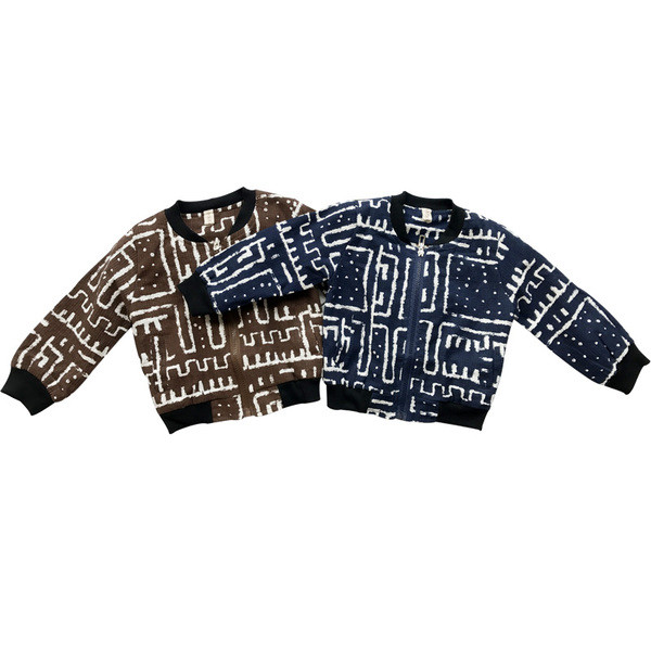 Φθινοπωρινή παιδική ζακέτα  σε δύο χρώματα