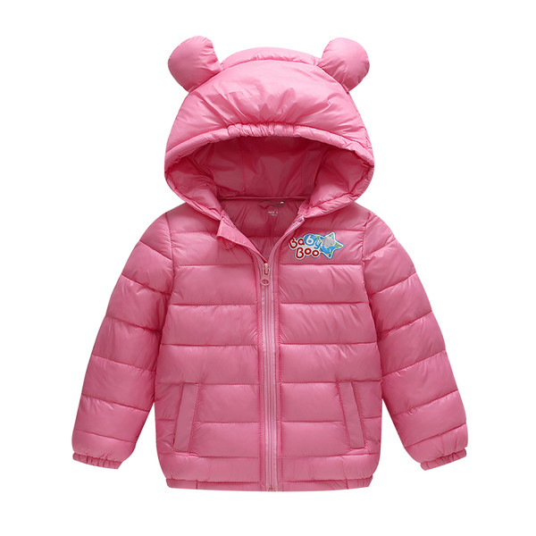 Αθλητικό παιδικό μπουφάν με κουκούλα με αυτιά σε διάφορα χρώματα - unisex