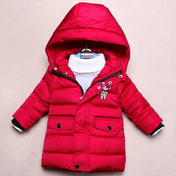 Μακρύ χειμωνιάτικο μπουφάν - unisex, με κουκούλα σε τέσσερα χρώματα