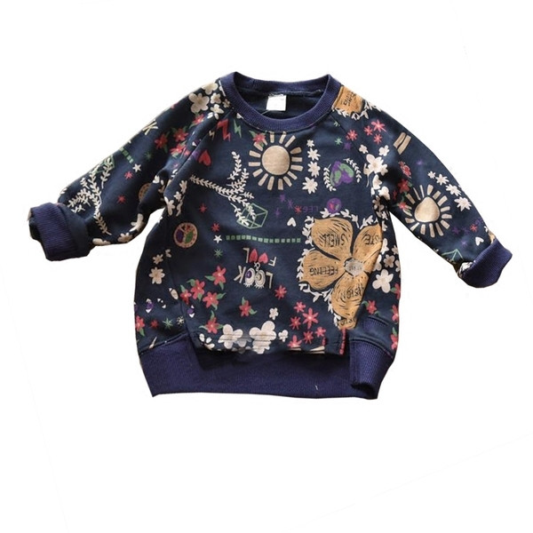 Παιδική μπλούζα για τα κορίτσια σε δύο χρώματα