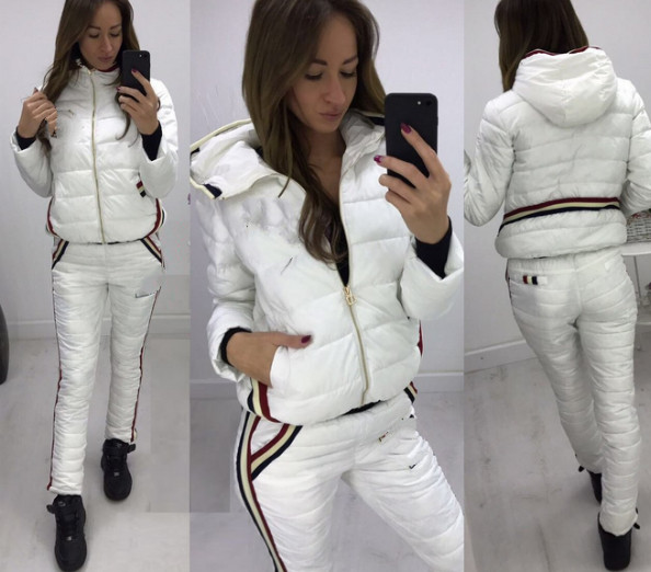 Страхотен дамски дебел комплект от две части , 5 цвята