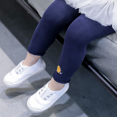 Ежедневен детски клин за момичета в много цветове с бродерия