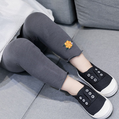 Ежедневен детски клин за момичета в много цветове с бродерия