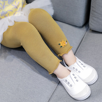 Ежедневен детски клин за момичета в много цветове с бродерия