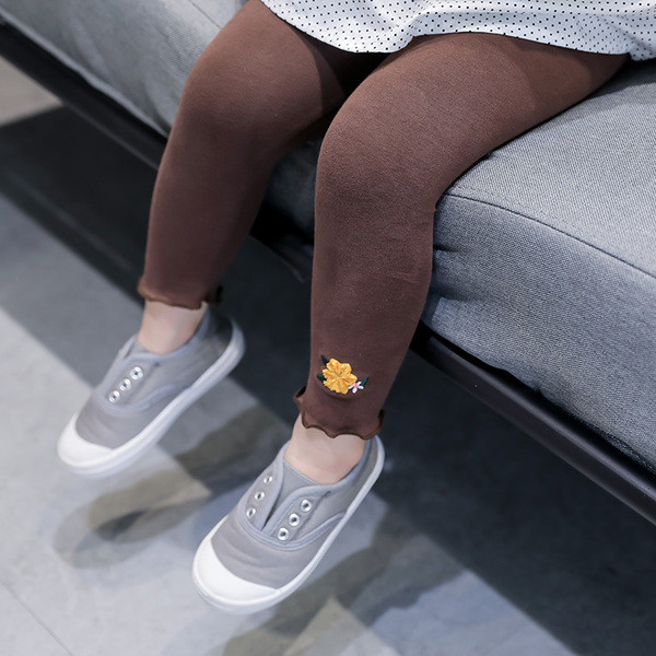 Ежедневен детски клин за момичета в много цветове с бродерия