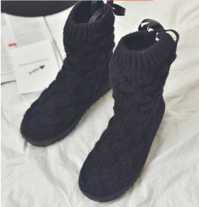 Актуални дамски ежедневни топли боти с груба неплъзгаща се подметка