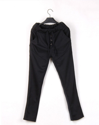 Ανδρικά παντελόνια με κουμπιά και τσέπες