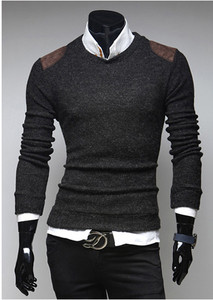 Άνετο και κομψό ανδρικό πουλόβερ