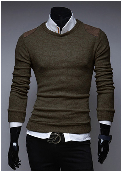 Άνετο και κομψό ανδρικό πουλόβερ