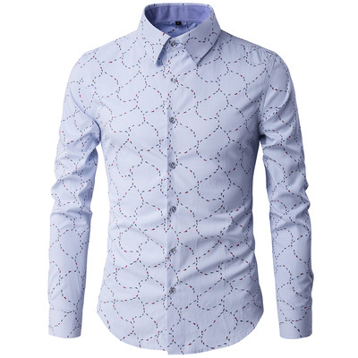 Κομψό ανδρικό πουκάμισο σε τρία σχέδια