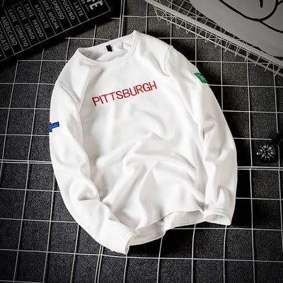 Όμορφη ανδρική μπλούζα σε τέσσερα χρώματα με  επιγραφή κατάλληλη για το φθινόπωρο