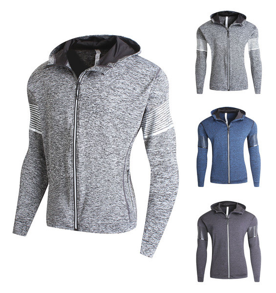 Αθλητικό ανδρικό φούτερ με κουκούλα σε διάφορα χρώματα