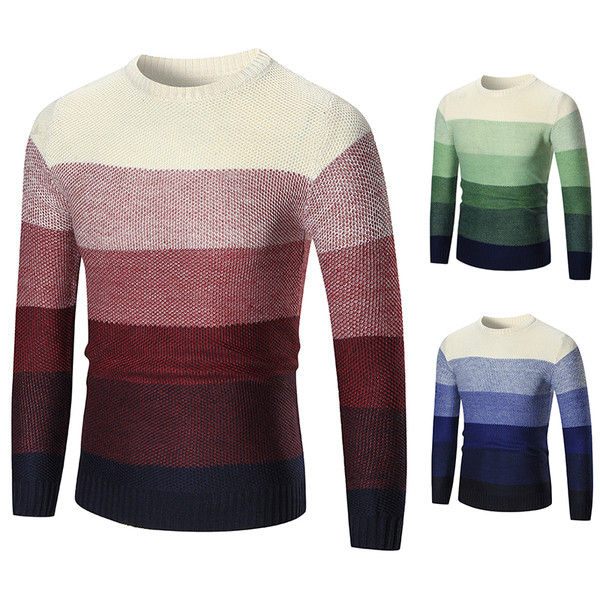 Πουλόβερ για το φθινόπωρο και για το χειμώνα σε τρία χρώματα