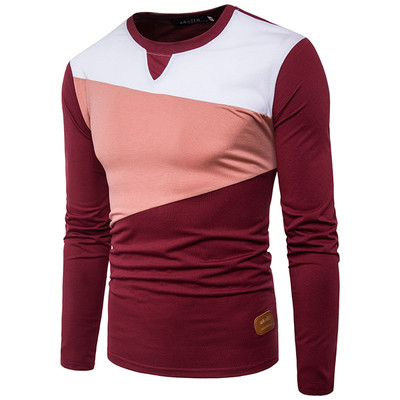 Καθημερινή ανδρική μπλούζα για το φθινοπώρο σε δύο χρώματα