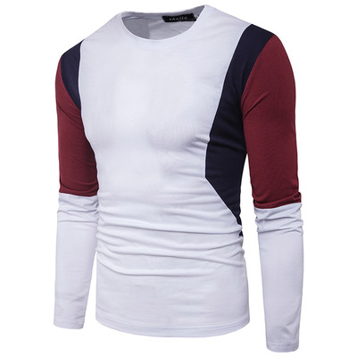 Φθινοπωρινή ανδρική  μπλούζα λεπτή τύπου