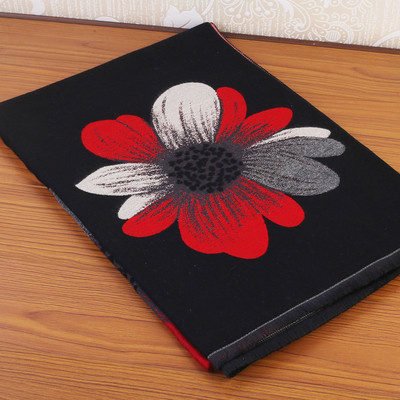 Γυναικείο κομψό κασκόλ σε floral μοτίβα