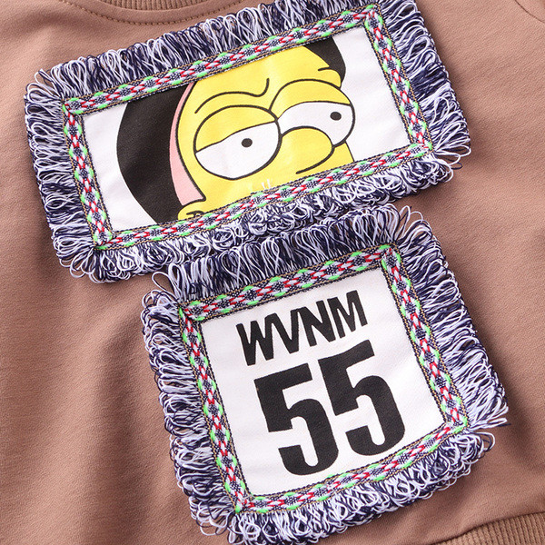 Όμορφο παιδικό σετ για αγόρια με κινούμενη εικόνα σε δύο χρώματα