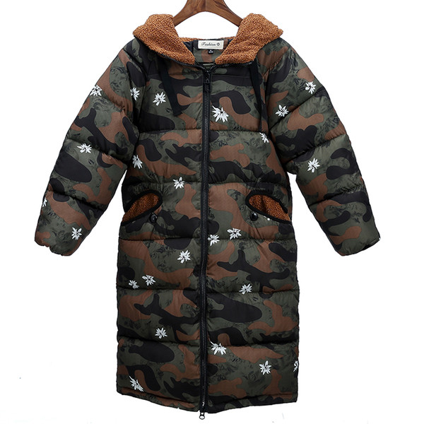 Интересно дамско зимно яке с качулка и ушички и в три разцветки