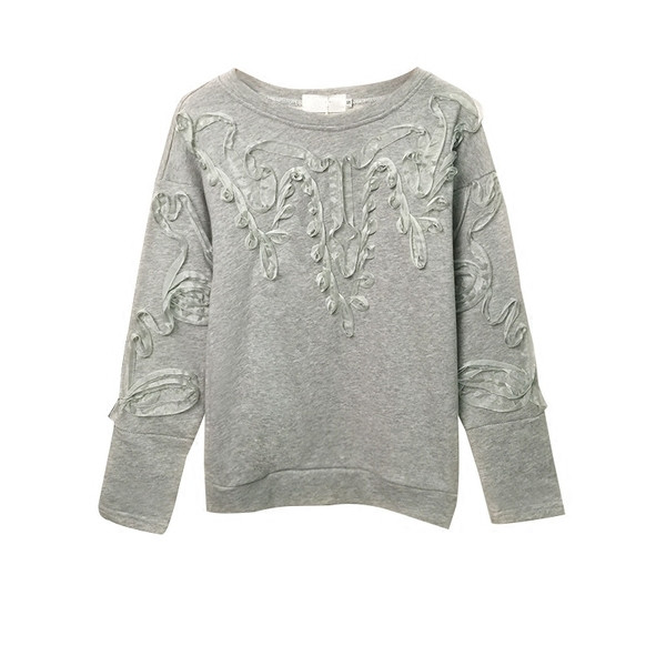 Γυναικεία μπλούζα  σε γκρι χρώμα