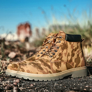 Камуфлажни устойчиви зимни боти за мъже в три разцветки