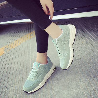 Красиви дамски маратонки в три разцветки, подходящи за ежедневие и спорт