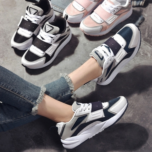 Ενδιαφέρουσα αθλητικά πάνινα παπούτσια σε τρία χρώματα με λουράκια βελκρό κατάλληλα για αθλητισμό και για την καθημερινή ζωή