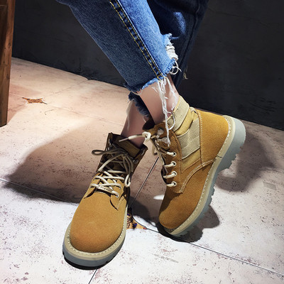 Άνετες χειμερινές μπότες με ανθεκτική σόλα σε τρία χρώματα - Unisex