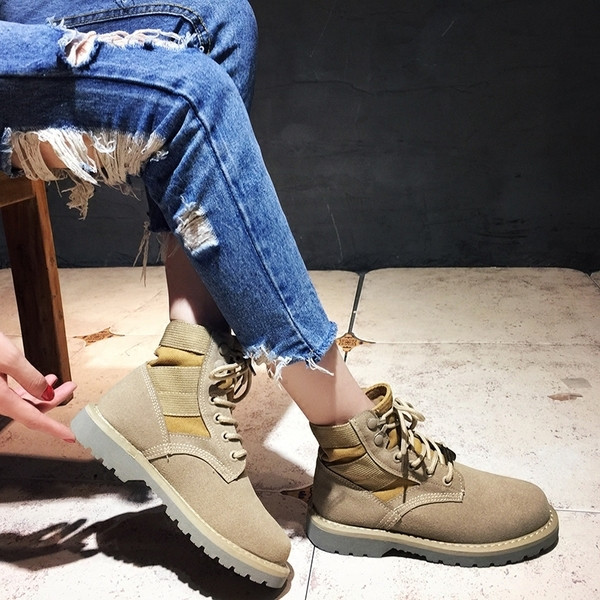 Άνετες χειμερινές μπότες με ανθεκτική σόλα σε τρία χρώματα - Unisex