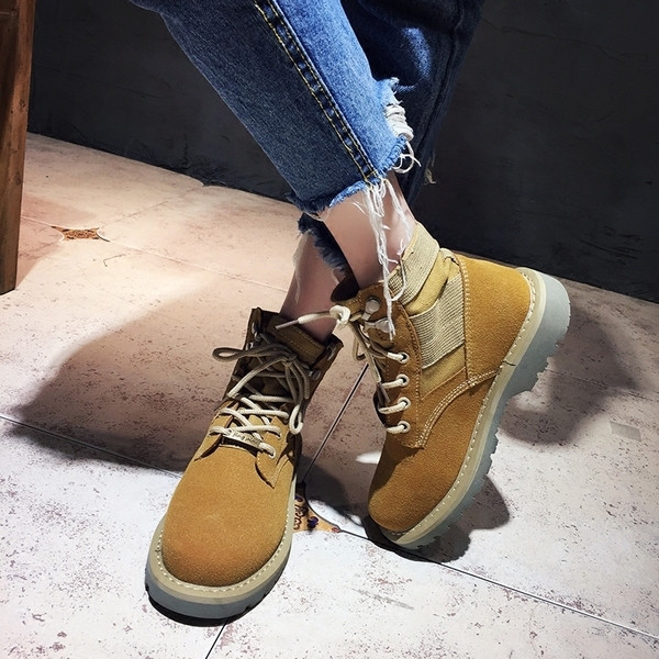 Άνετες χειμερινές μπότες με ανθεκτική σόλα σε τρία χρώματα - Unisex