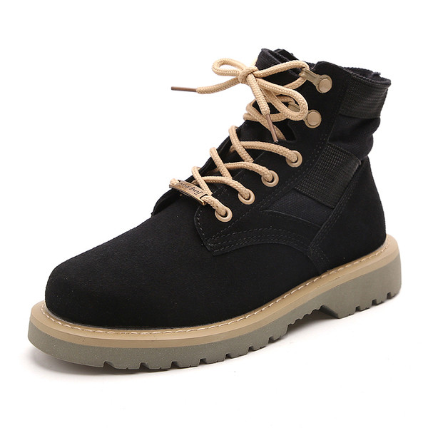 Άνετες χειμερινές μπότες με ανθεκτική σόλα σε τρία χρώματα - Unisex