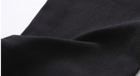 Άνδρικά παντελόνια σε μαύρο χρώμα με μεγάλες τσέπες