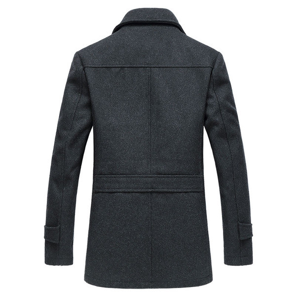 Страхотно мъжко палто с копчета,цип и удобни джобове